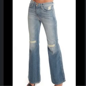 LIKE NEW CURRENT/ELLIOT Athena girl crush flare stretch jeans size 28